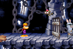 Rayman Raving Rabbids screenshot 3 for GameBoy Advance
